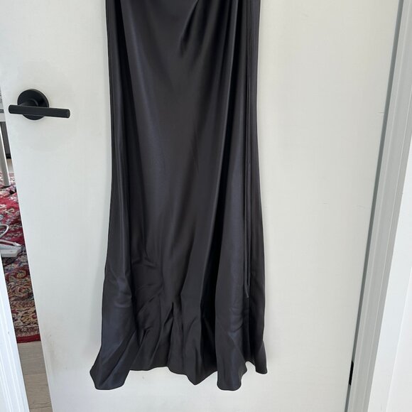 Christopher Esber Cowl Neck Silk Sheer Tank Dress - Picture 6 of 11
